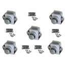 Push Lock Schlösser - Mini - 26mm Rosette+Knopf - 5er Set...