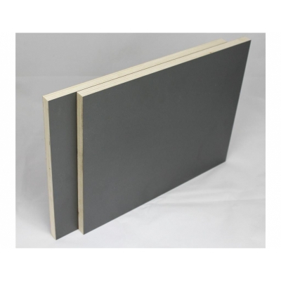 2er Set 120x120cm Möbelbauplatten Anthrazit Pappelsperrholz
