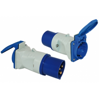 Adapter CEE-Stecker-Schukokupplung