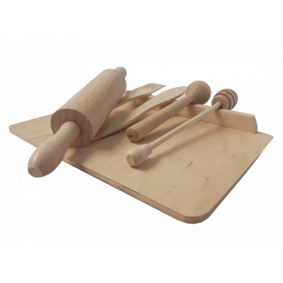 Besteckset aus Holz - Kinderbesteck aus Holz