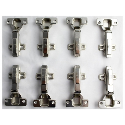 ClipOn Scharnier mit Kreuzmontageplatte - 8er Set -...