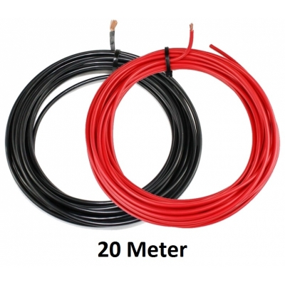 KFZ Universalkabel - FLRY Typ B - 4mm² - Schwarz - Rot -...
