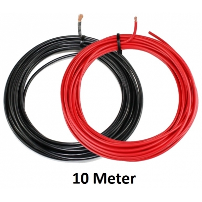 KFZ Universalkabel - FLRY Typ B - 4mm² - Schwarz - Rot...