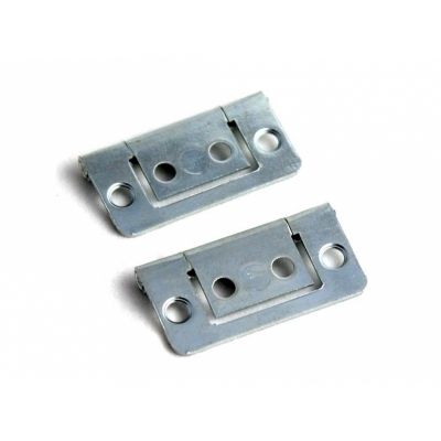 Möberlscharnier gerade - 40mm - verzinkt - 2er Set
