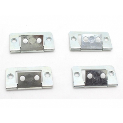 Möberlscharnier gerade - 40mm - verzinkt - 4er Set
