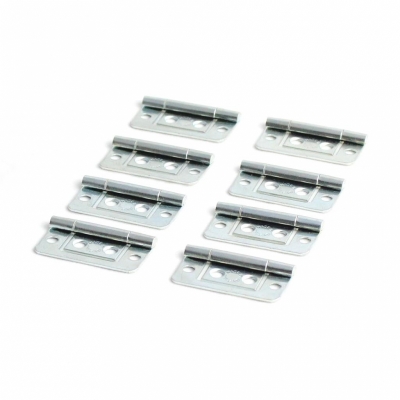 Möberlscharnier gerade - 40mm - verzinkt - 8er Set