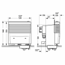 Truma S 5004 - Heizung - mit Einbaukasten für 1 Gebläse - ohne Verkleidung- 30mBar - 31571-01