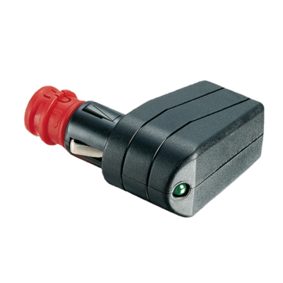 Winkelstecker 12 V m. Adapter