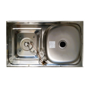 Einflammen- Kocher/Spülenkombination - 1700 Watt mit...