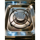 Einflammen- Kocher/Spülenkombination - 1700 Watt mit Zündsicherung