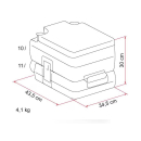 Fiamma Bi-Pot 30 tragbare Toilette - Campingtoilette