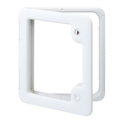 Thetford Servicetür 3 - 385x335 mm - creme-weiß