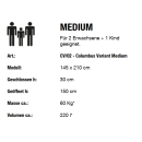 Autohome Columbus Variant Dachzelt - Medium - 145x210cm