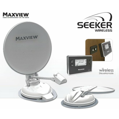 Maxview Seeker Wireless 65 cm - Vollautomatische Sat-Antenne