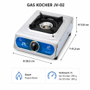 Cago Turbo Gaskocher JV-02s 1-flammig 30 - 50 mbar