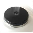 Cago Gaskocher 2-flammig 50 mbar mit Deckel weiss