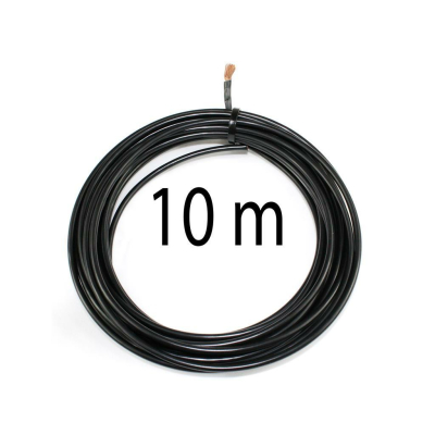 KFZ Universalkabel - FLRY Typ B - 6mm² - Masse - Schwarz 10 Meter