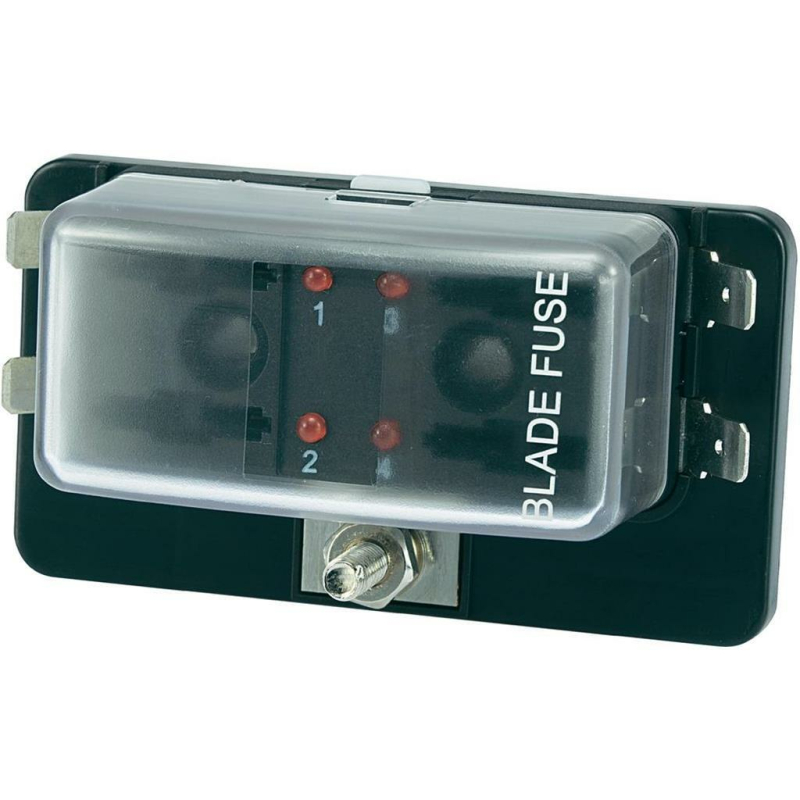 KFZ Sicherungshalter 4 Flach-Sicherungen mit LEDs ohne Sicherungen, 18,90 €
