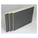 3er Set 120x120cm Möbelbauplatten Anthrazit...