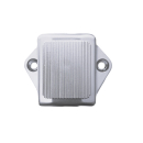 Push Lock Schlösser - Mini - 26mm Rosette+Knopf - 3er Set - silber