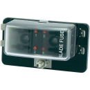 KFZ Sicherungshalter 4 Flach-Sicherungen mit LEDs inkl. Sicherungen