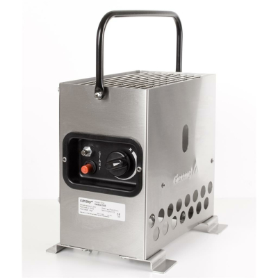 Gasheizung Heatbox 2000 - Edelstahl - 50 mBar - Leistung 2 kW