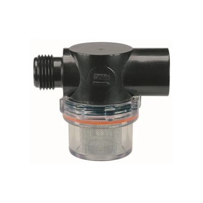 Lilie Shurflo Schraubfilter - 1/2" IG x 1/2" AG - mit Sichtglas