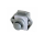Push Lock Schlösser - Mini - 26mm Rosette+Knopf - 5er Set - silber