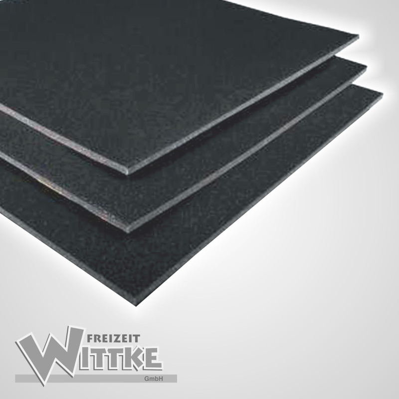 BAUHELD Terrassenpads 90x60 x 8mm [40 Stück] - Made in Germany - Antirutsch Bautenschutzmatte aus Gummigranulat - Als Unterlegplatten für Terrassen- Fliesen, WPC Terrassen-Dielen, Stelzlager, Balkon