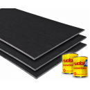 X-Trem Isolator 200 x 100cm - 20mm - 3er Set - inkl. 2x Rudolfix 640g Kontaktkleber