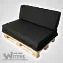 Palettensofa - Palettenpolster mit Rückenlehne Europalette Kissen Sofa Palettenpolster