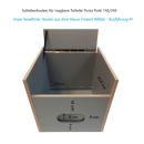 Toiletten Hocker für Porta Potti 145/345 inkl. Polster schwarz ohne Toilette