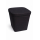 Stoffhocker schwarz mit Polster für Thetford Porta Potti 335
