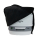 Stoffhocker schwarz mit Polster für Thetford Porta Potti 335