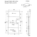 Kinderbett Easy Camper passend zum Renault Trafic 2001-2014 inkl.Tasche