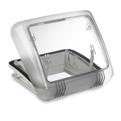 Dometic Micro Heki 280x280  ohne Zwangsentlüftung - mit Fliegengitter und Verdunklungrollo