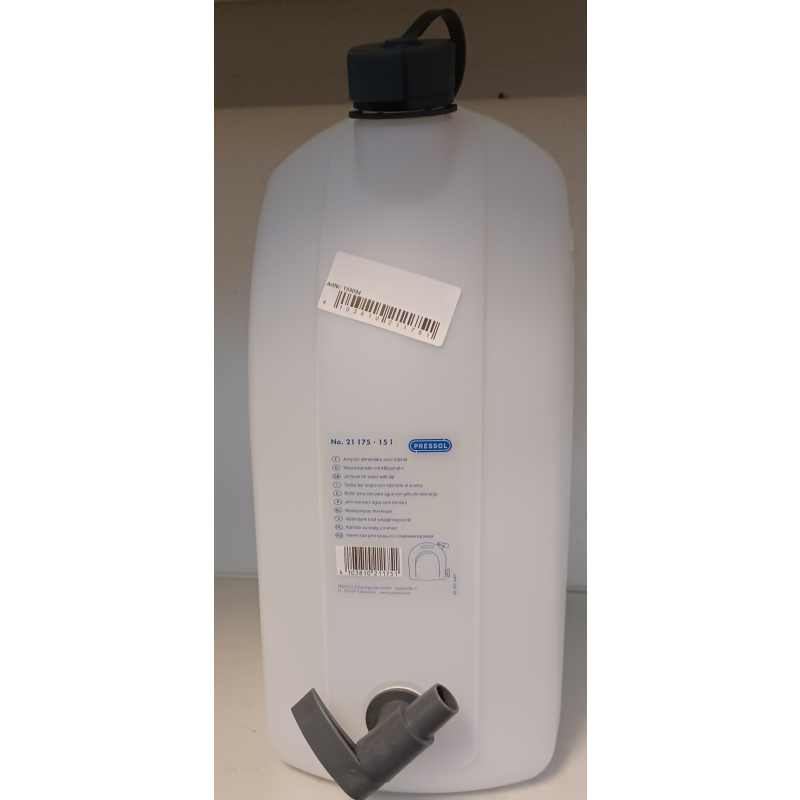 Wasserkanister 15 Liter mit Ablasshahn, 15,95 €