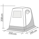 Reimo Heckzelt Upgrade 2 - für VW T5/T6 - 200x195cm