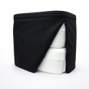 Stoffhocker schwarz mit Polster für Fiamma Bi-Pot 39 Toilette