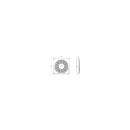 Push Lock Schlösser - Mini - 26mm Rosette+Knopf - 10er Set - silber