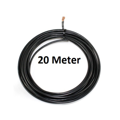 KFZ Universalkabel - FLRY Typ B - 4mm² - Schwarz - 20m