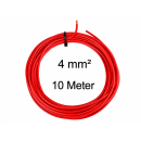 KFZ Universalkabel - FLRY Typ B - 4mm² - Rot - 10m