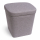 Stoffhocker grau mit Polster für Thetford Porta Potti 335