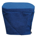 Stoffhocker blau mit Polster für Thetford Porta Potti 335