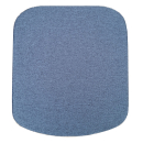 Stoffhocker blau mit Polster für Thetford Porta Potti 165/365