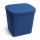 Stoffhocker blau mit Polster für Thetford Porta Potti 165/365