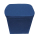 Stoffhocker blau mit Polster für Thetford Porta Potti 165/365
