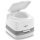 Toiletten Hocker Porta Potti 145 Polster schwarz Set mit Toilette und Zubehör