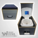 Toiletten Hocker passend zur Porta Potti 335 inkl. Polster blau ohne Toilette