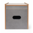 Toiletten Hocker  für Porta Potti 145 Polster blau Set mit Toilette und Zubehör